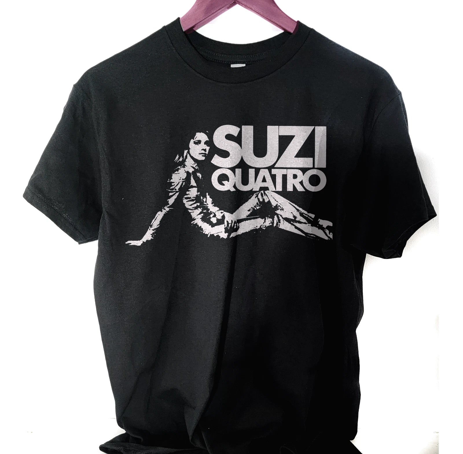 Suzi Quatro   tee shirt  T shirt short sleeve screen print