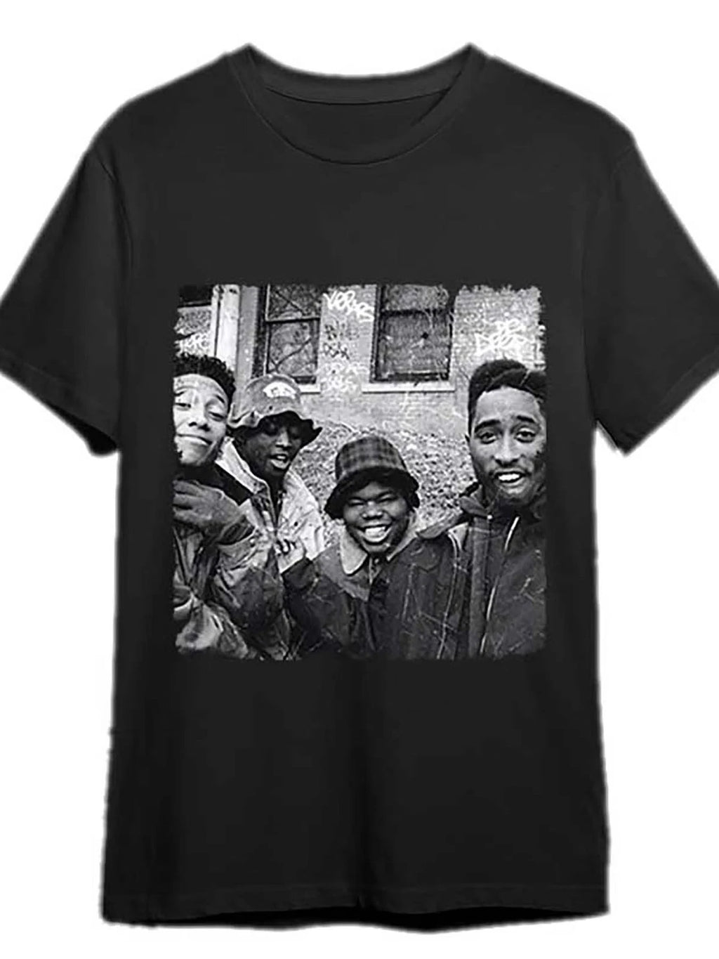 Juice t-shirt funny Men's short sleeve printed T-shirt series, black PR, Casual