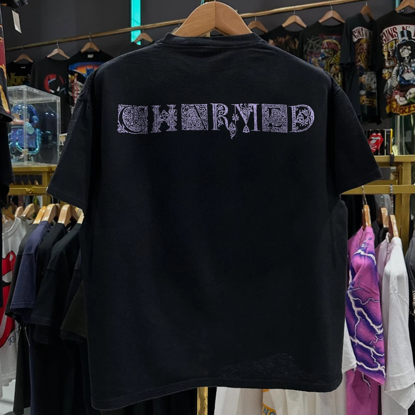 2002 Charmed Promo T-Shirt Black XXL