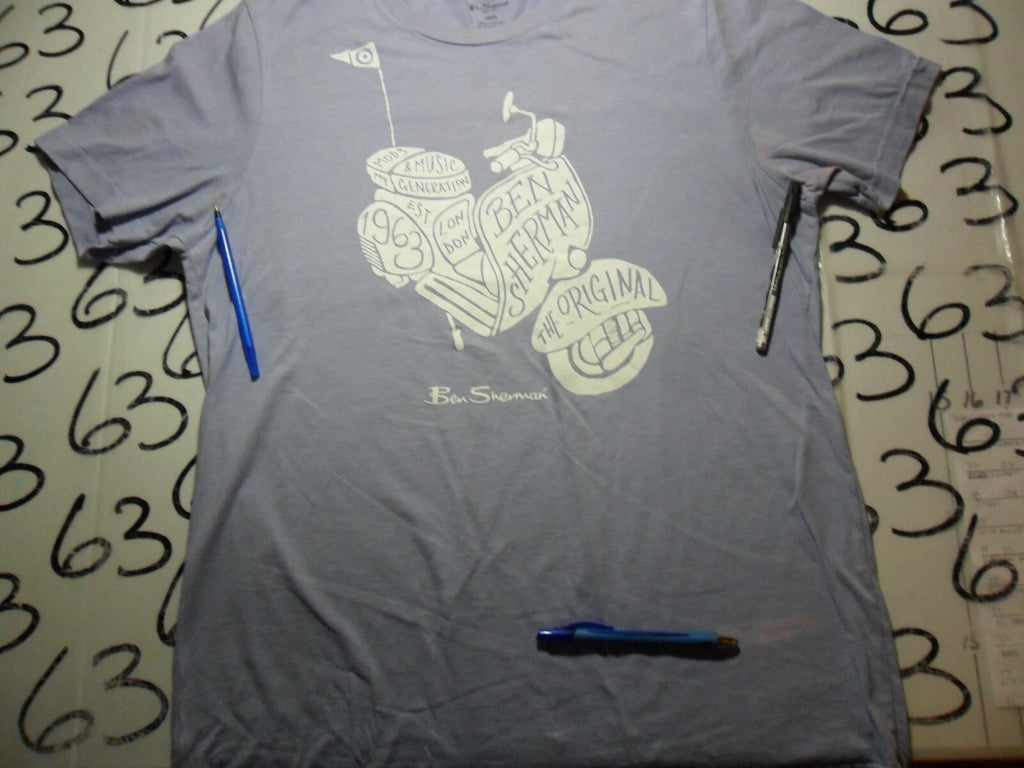 Large 1963 Mods and Music (damaged) T Shirt