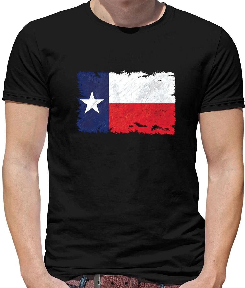 Texas Grunge Stil Flagge - Herren - Zustand Country Love Born