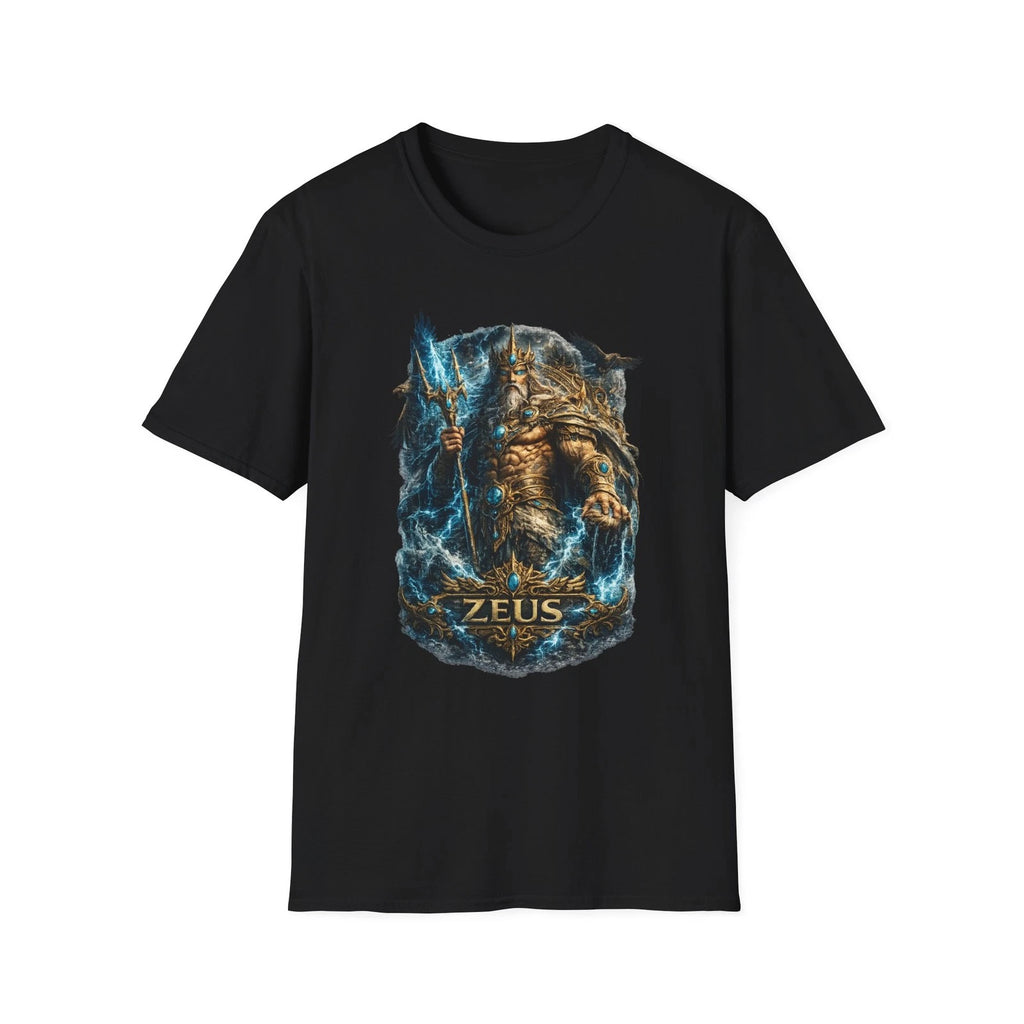 Zeus Lightning T Shirt Greek Mythology Thunder Graphic Tee