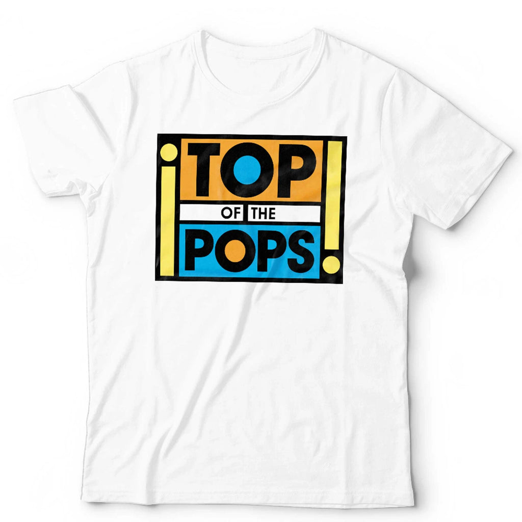 Top Of The Pops Tshirt Unisex & Kids Retro Vintage Music TV Music Chart Popular