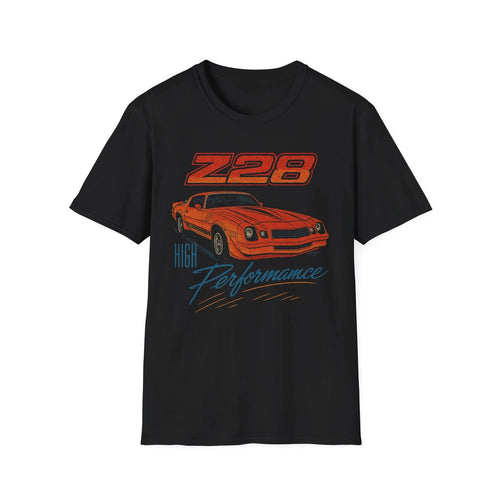 1981 Camaro Z28 T-Shirt High Performance Muscle Car Vintage Chevy Racing Tee