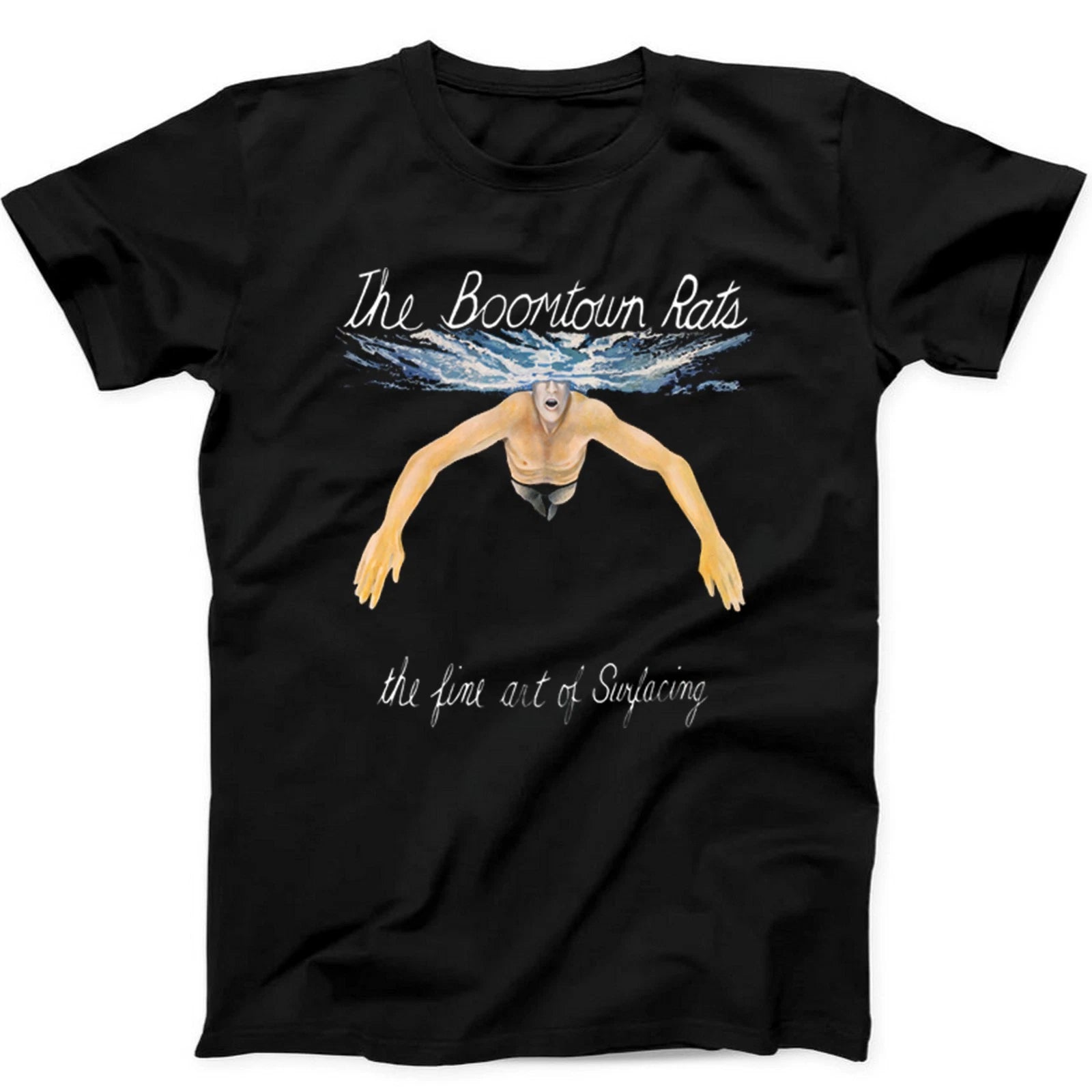 The Boomtown Rats The Fine Art Of Surfacing Punk  T Shirt   538