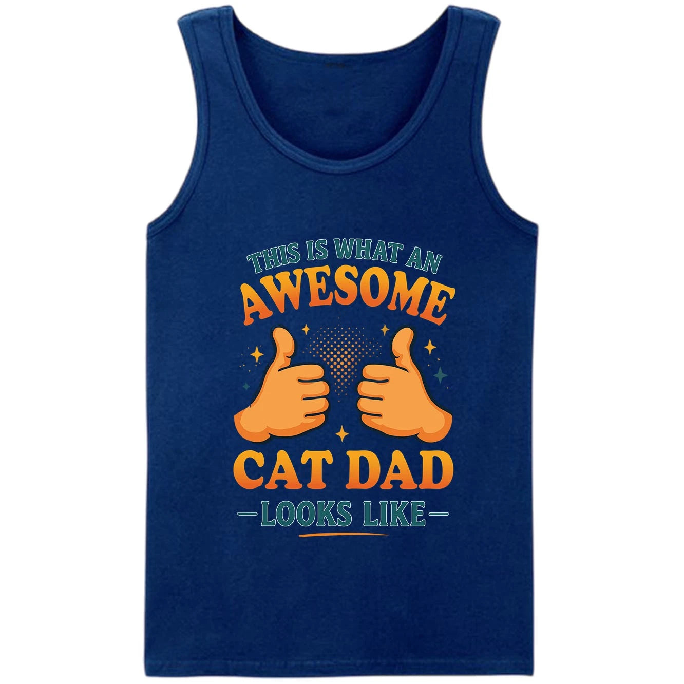 This is What an Awesome Cat Dad Looks Like Vest - Gift for Men, Women, Kids