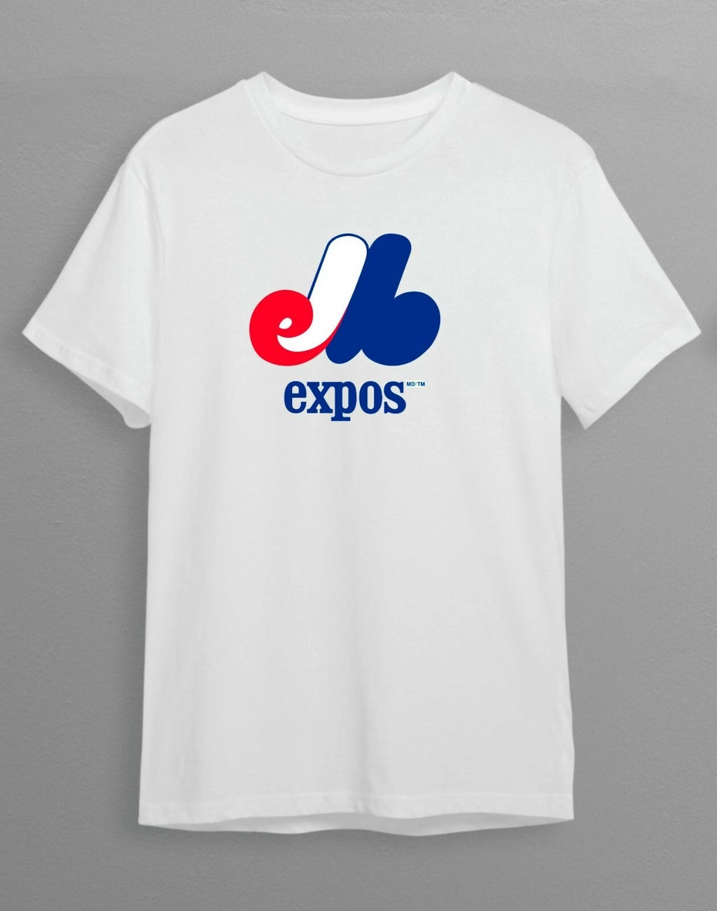 Montreal Expos Retro Vintage T-Shirt 50/50 Blend Sizes S-XL