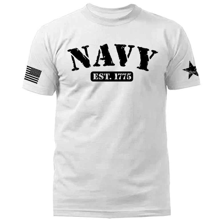 Navy Military Veteran American Pride Patriotic T-shirt