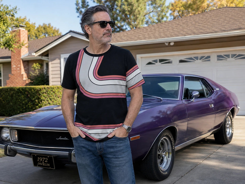 Cardin AMC Javelin Print Shirt Upholstery Inspired