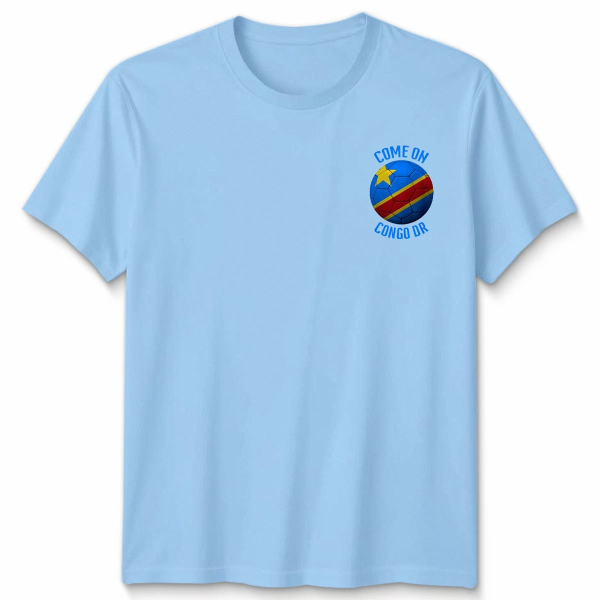 Come On Congo DR Football Unisex Kids T-Shirt Country Pride Soccer Tee #WC