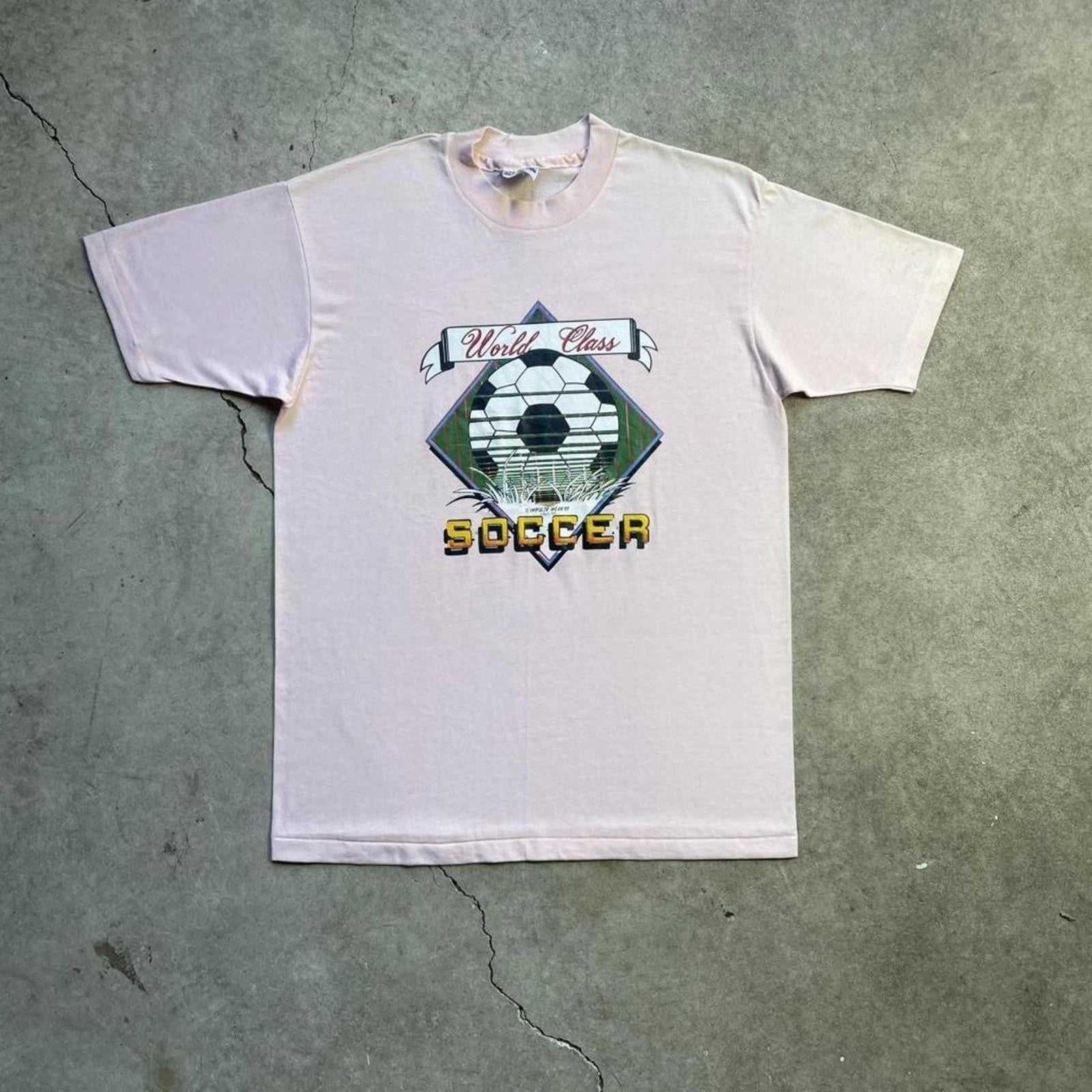 World Class Soccer Football 1991 Ohio America Women's Vintage 90s Sports T-shirt