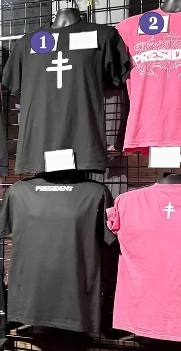 New!! PRESIDENT "President Logo" Merch Tour 2026 T-shirt All Size