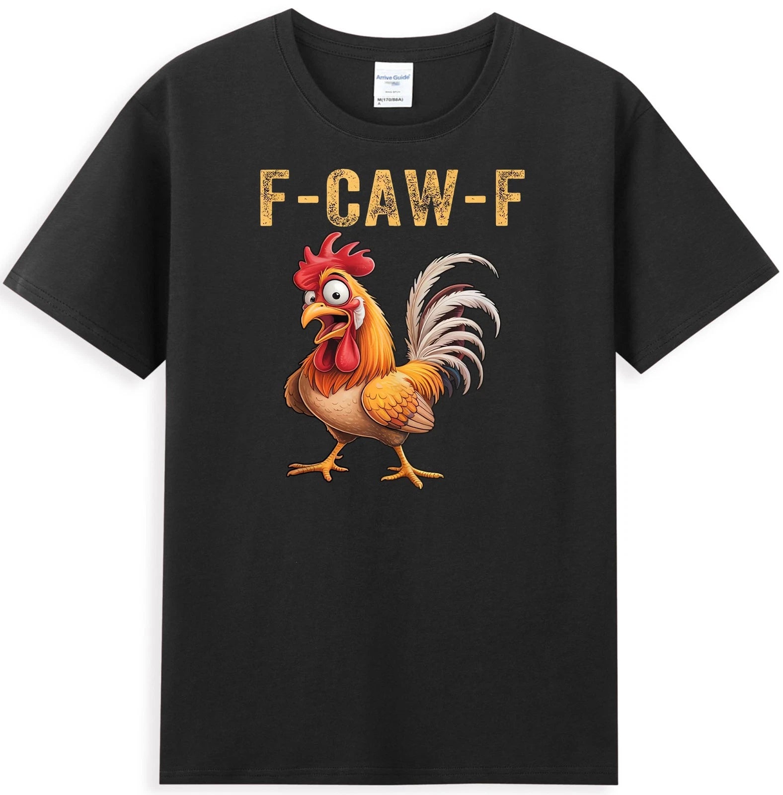 F-Caw-F Funny Chicken Meme Humor Saying Vintage Men's T-Shirt