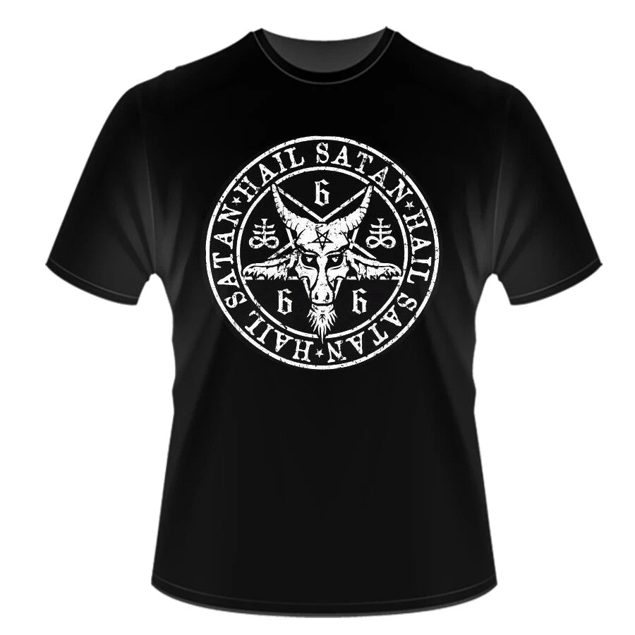 Occult Baphomet - Satan T-Shirt, Satanic, Pentagram Art, Venom, Devil