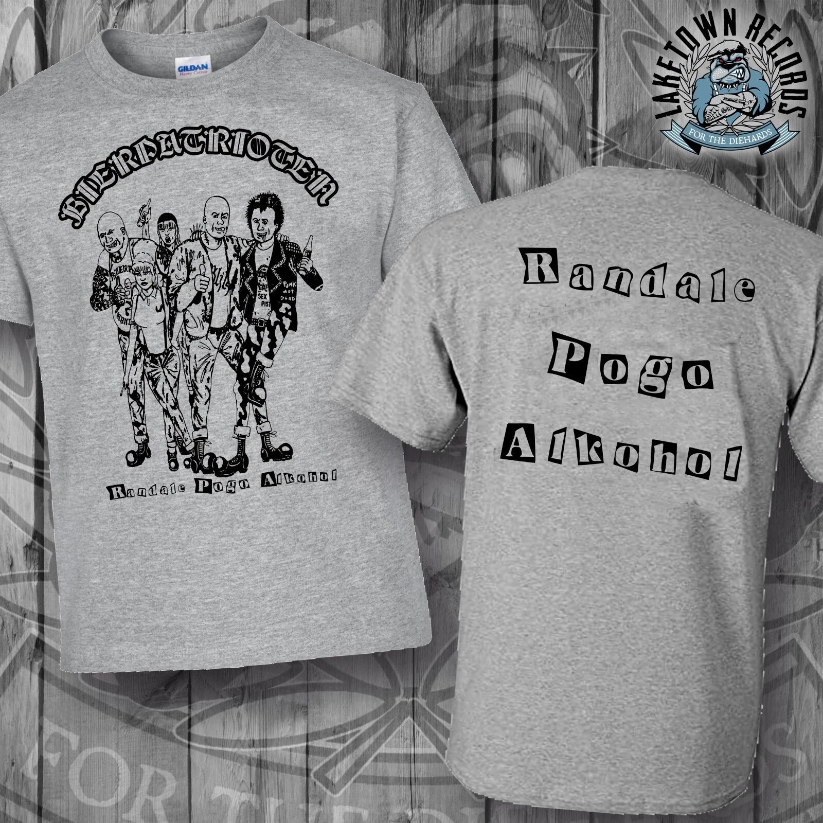 BIERPATRIOTEN - RANDALE POGO ALKOHOL T-Shirt S-3XL Skinhead Oi! Volxsturm Punk
