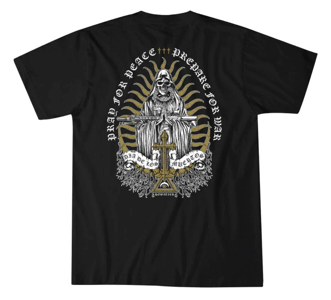 Howitzer Clothing Men's T-shirt Pray For Peace