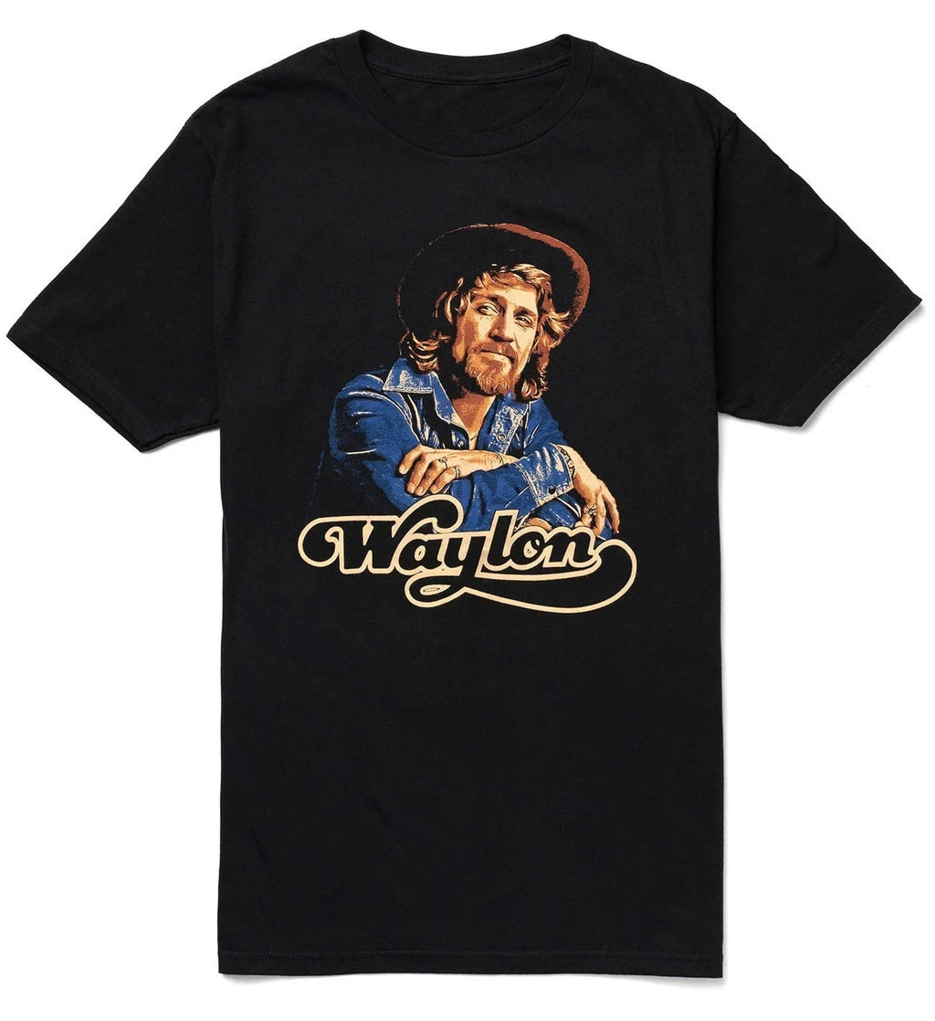 Vintage Waylon Jennings Country music Gift For Fans Unisex S-5XL Shirt MZ50