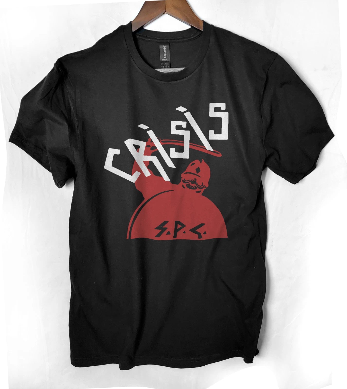 Crisis   band t shirt  British Post Punk  death in jne  theatre of hate