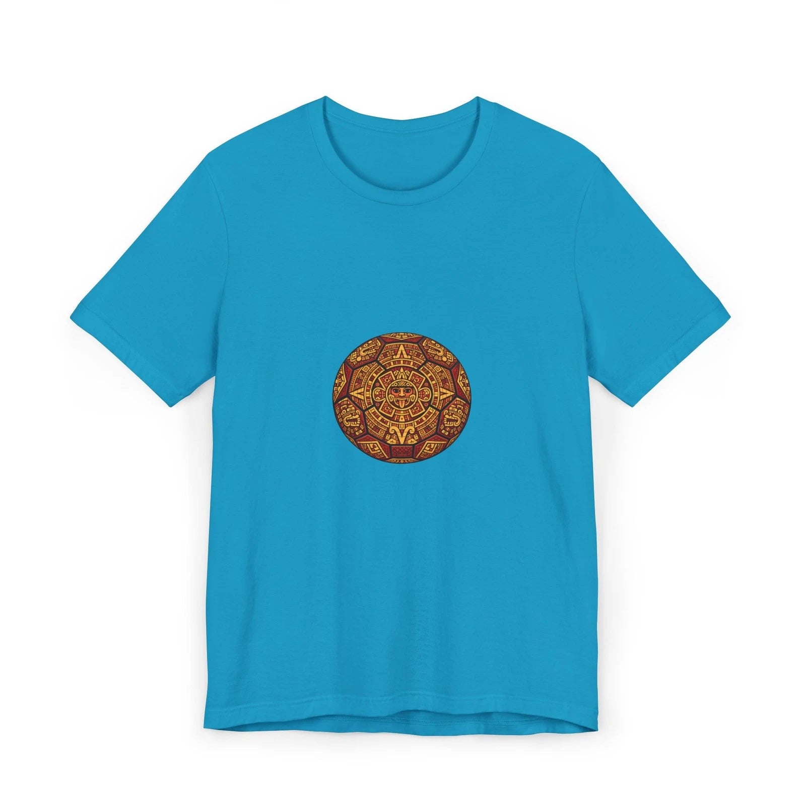 Aztec Soccer Ball T-Shirt Mexico Football Fan World Cup 2026 Gift