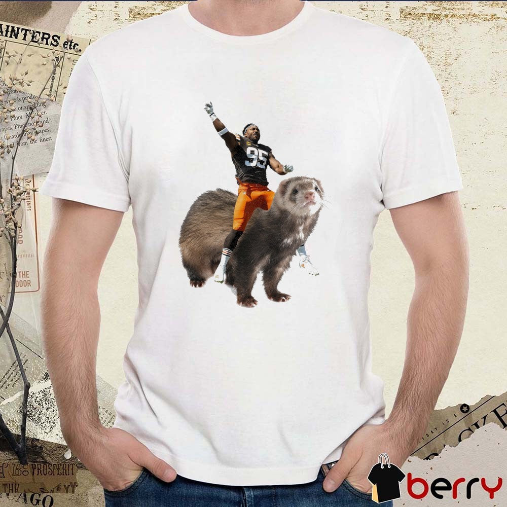 Myles Garrett Cleveland Browns NFL Elf on the Shelf meme t-shirt