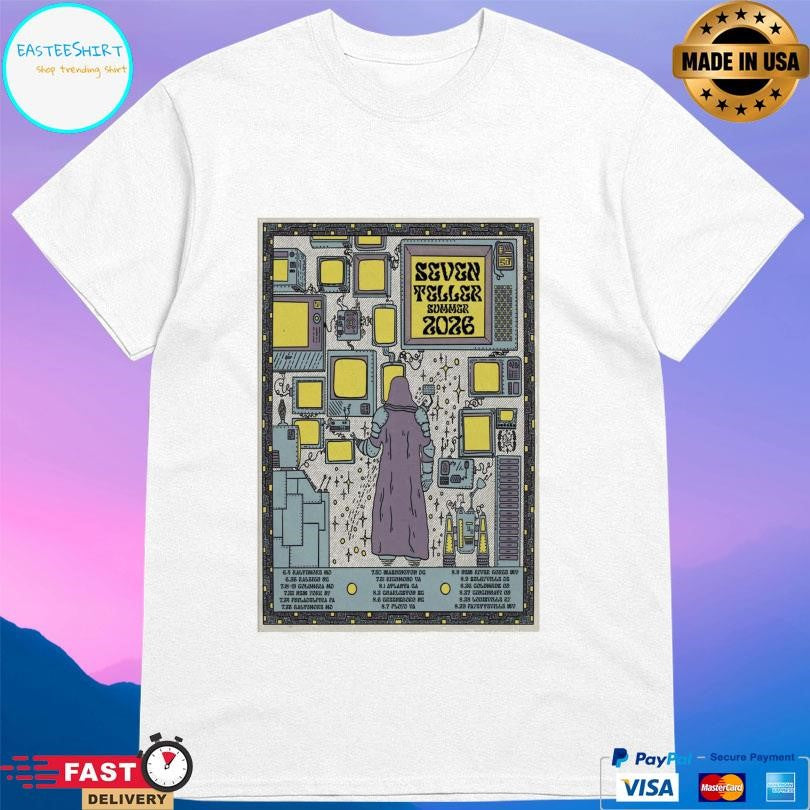 Seven Teller Summer 2026 Tour Shirt