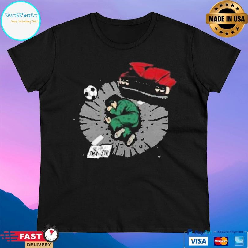 Shark Robot Crashed Out Shirt