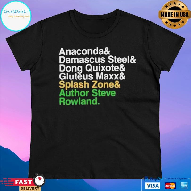 Sl Rowland Fantasy Author Author Steve Rowland Shirt