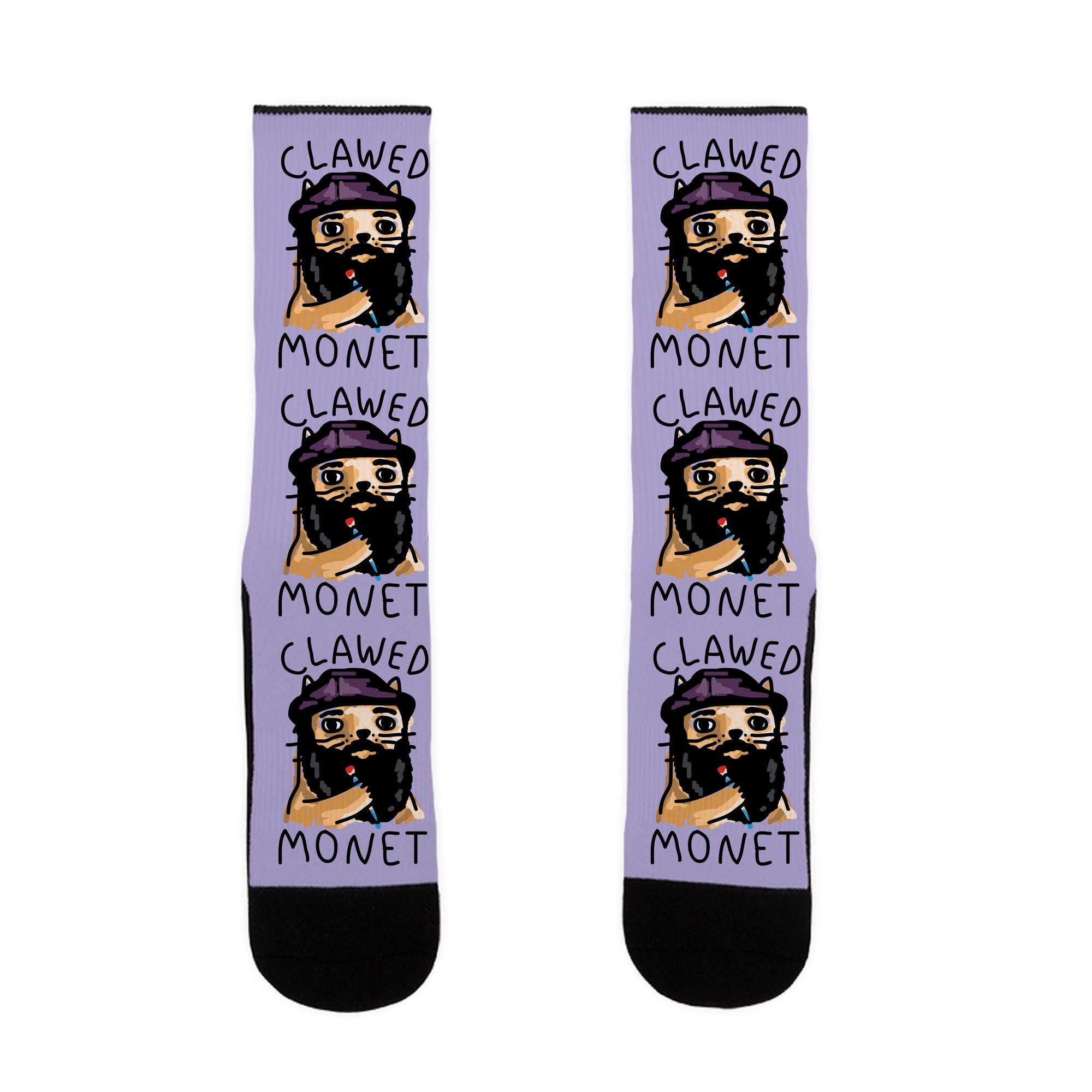 Clawed Monet Socks
