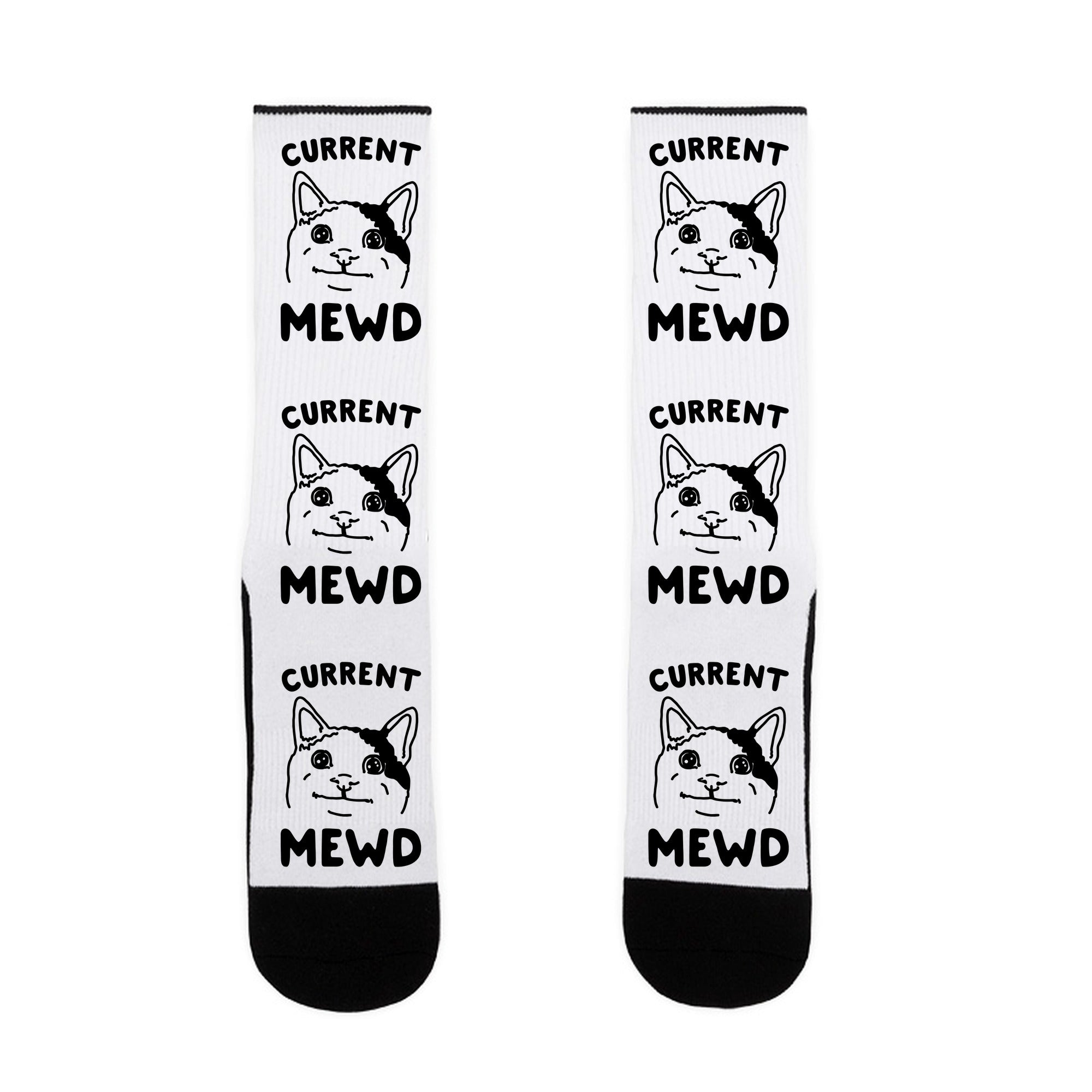 Current Mewd Parody Socks
