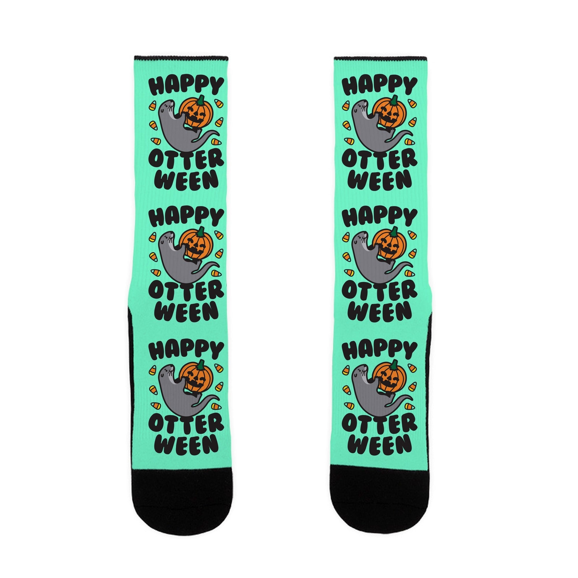 Happy Otterween Socks
