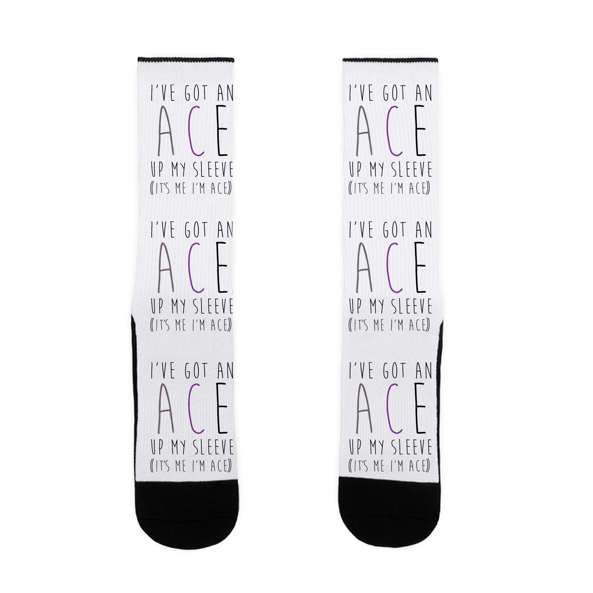I've Got An Ace Up My Sleeve Socks