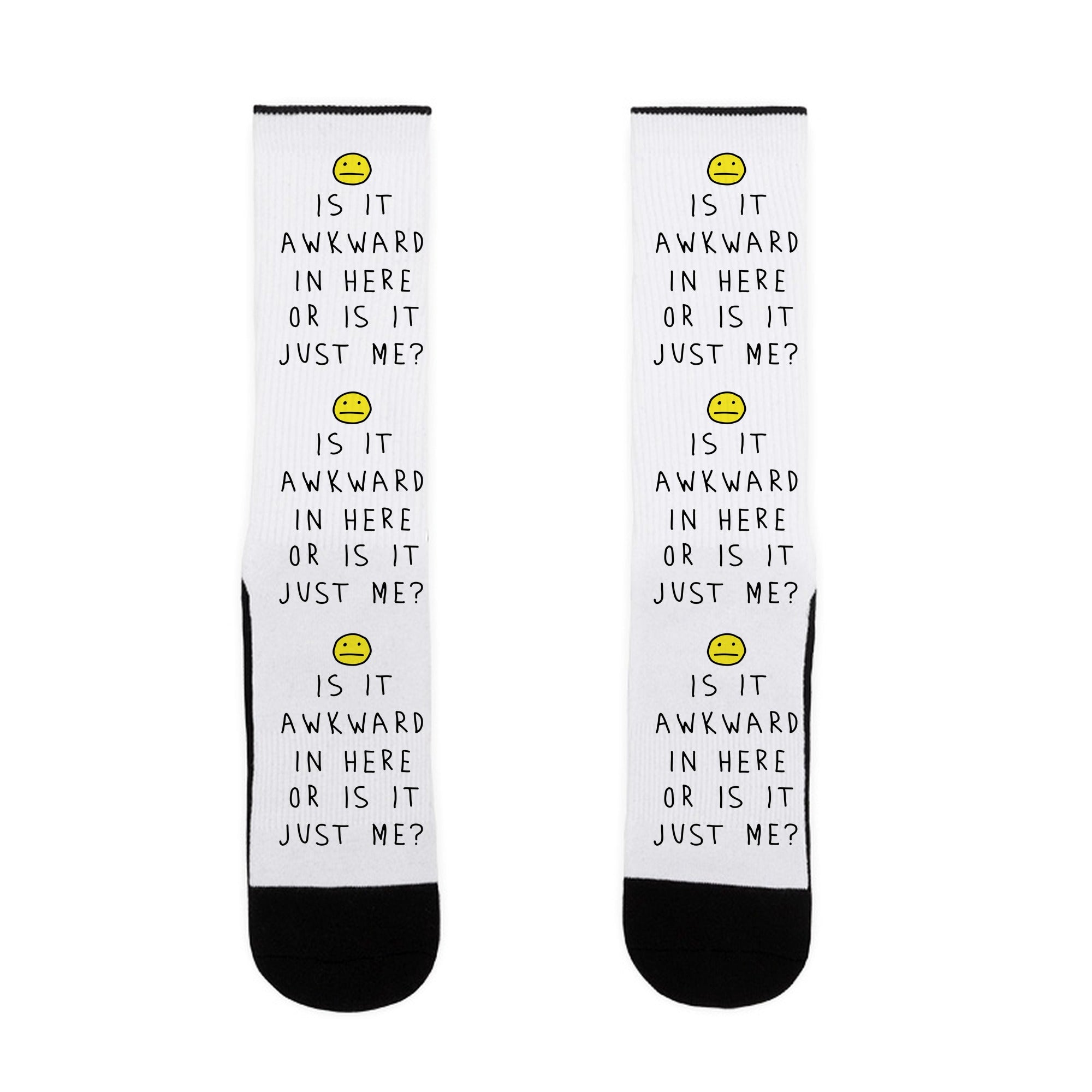 Is It Awkward In Here Or Is It Just Me Socks