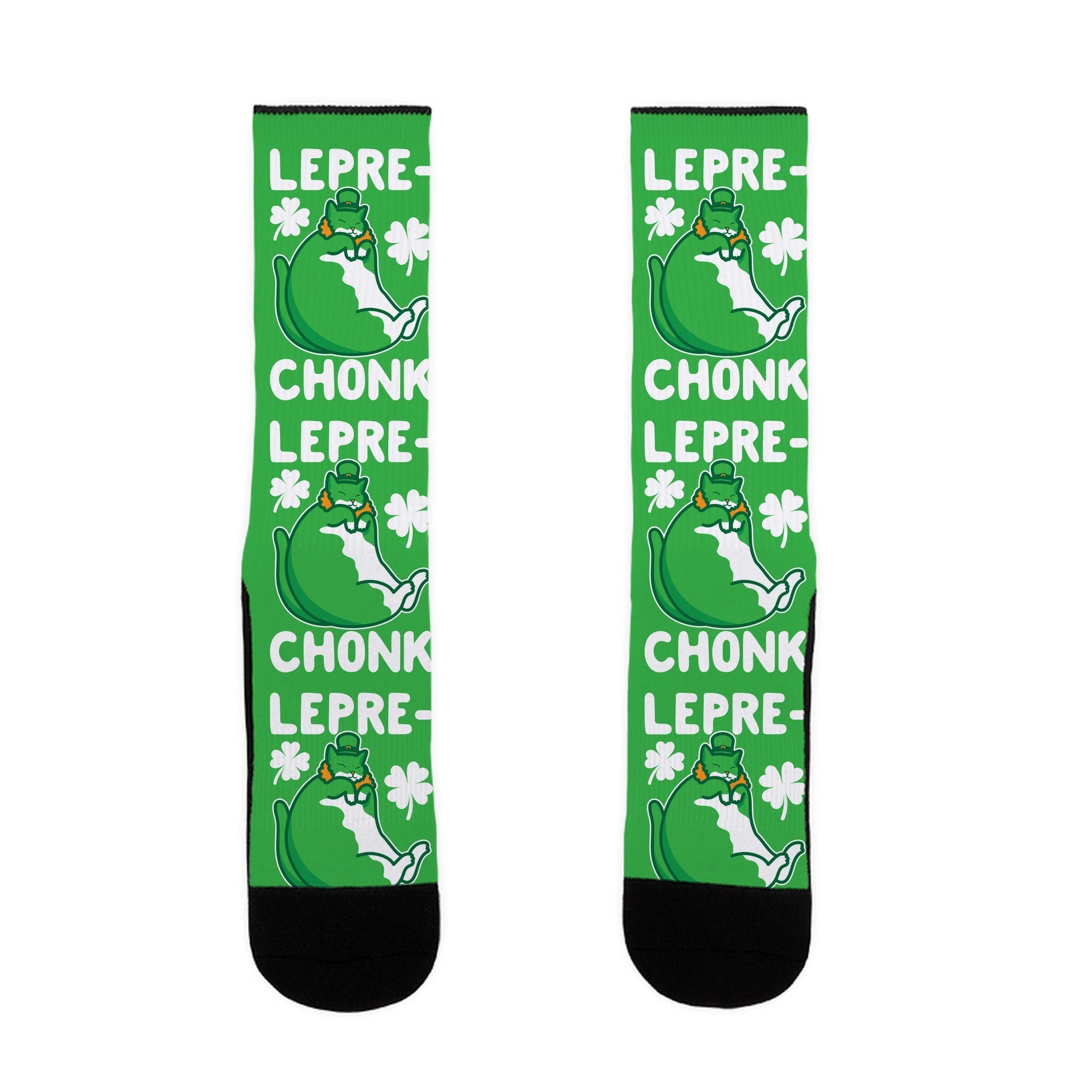 LepreCHONK Cat Socks