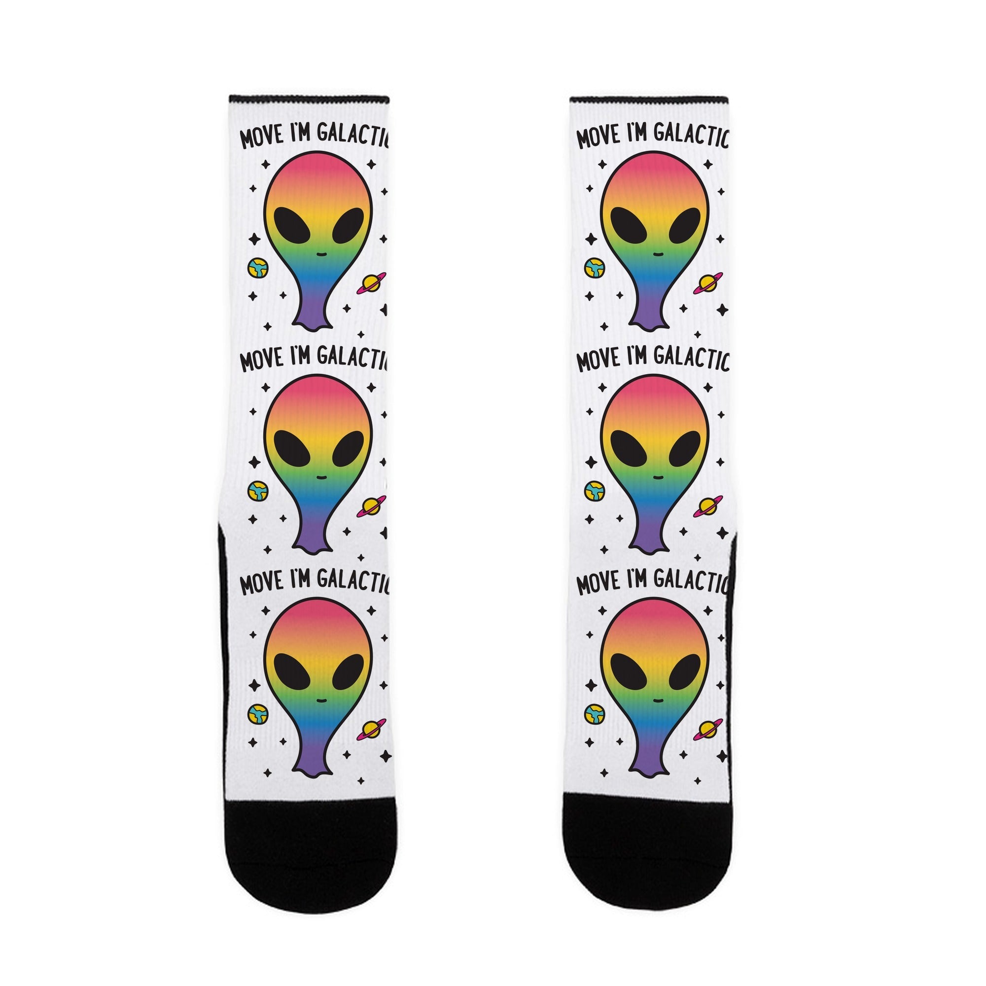 Move I'm Galactic Socks