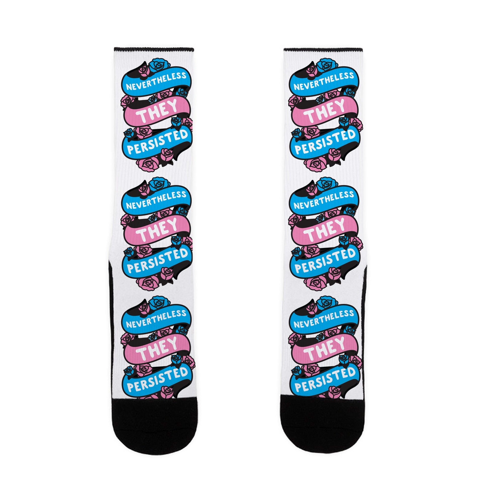 Nevertheless THEY Persisted Ribbon Socks