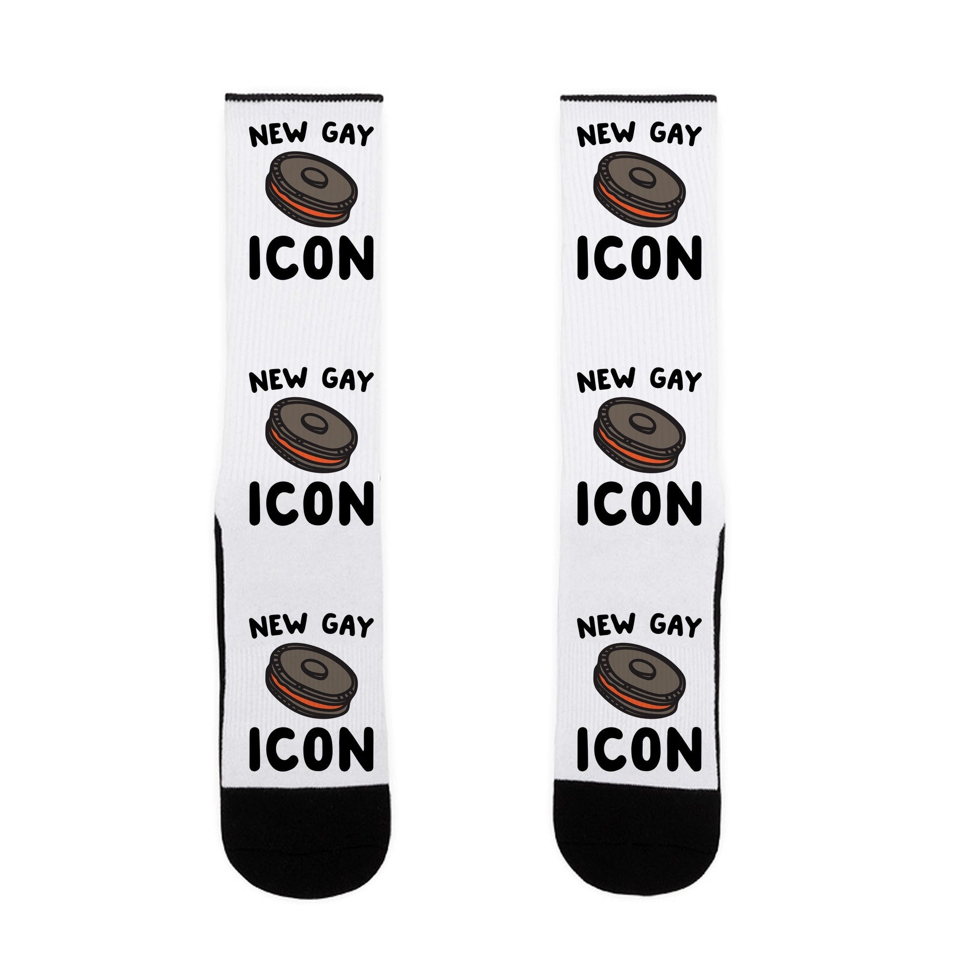 New Gay Icon Parody Socks