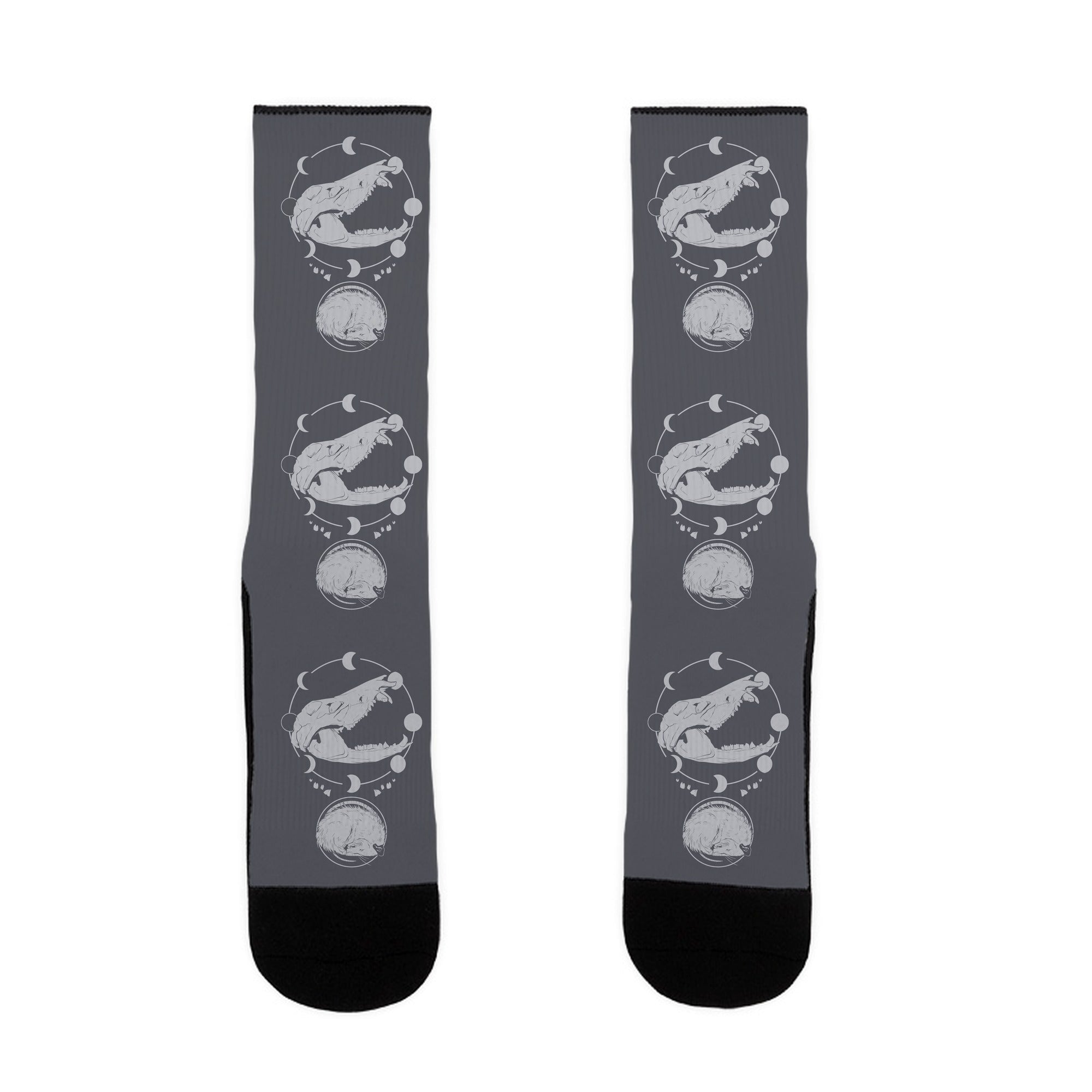Occult Trash Possum Socks