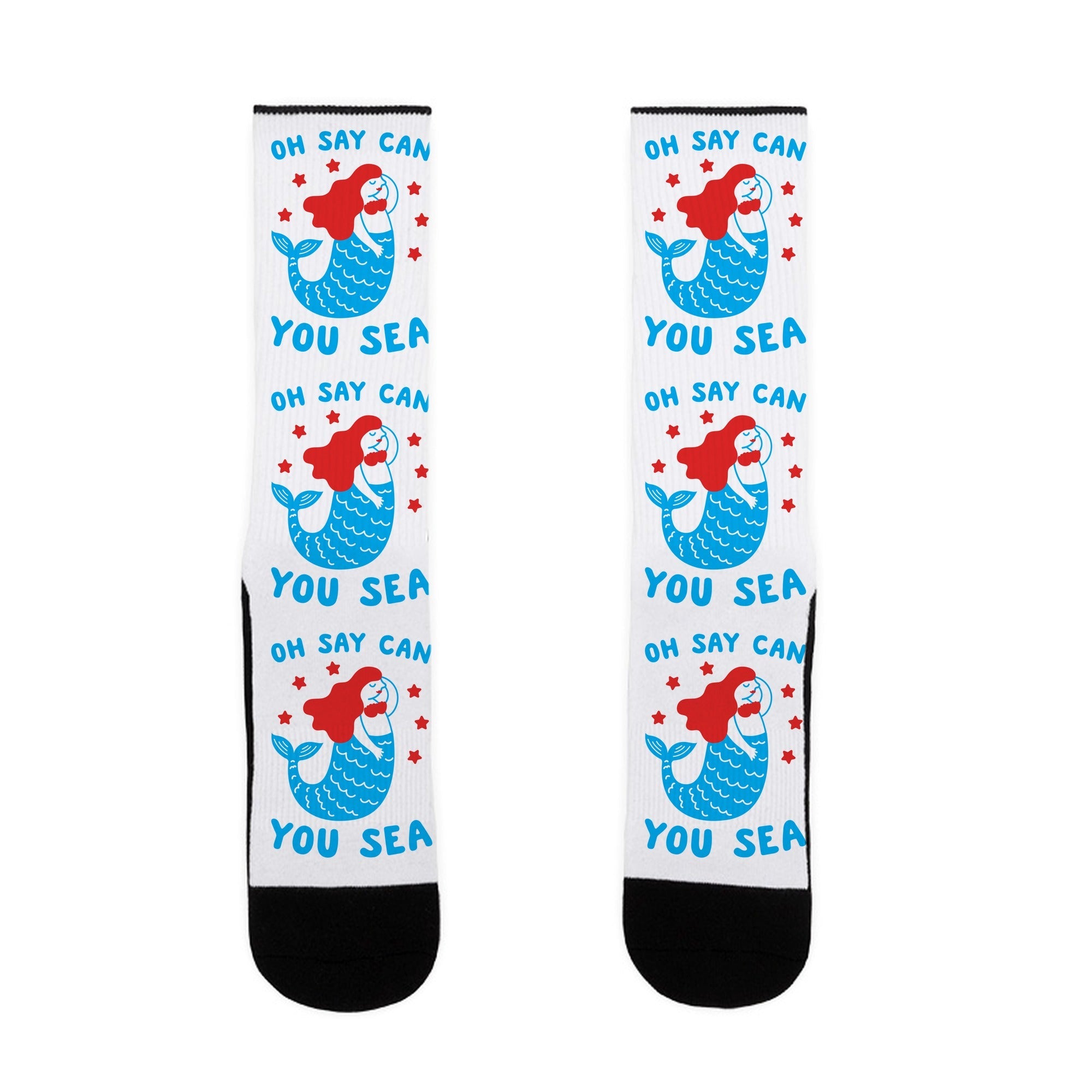 Oh Say Can You Sea Socks