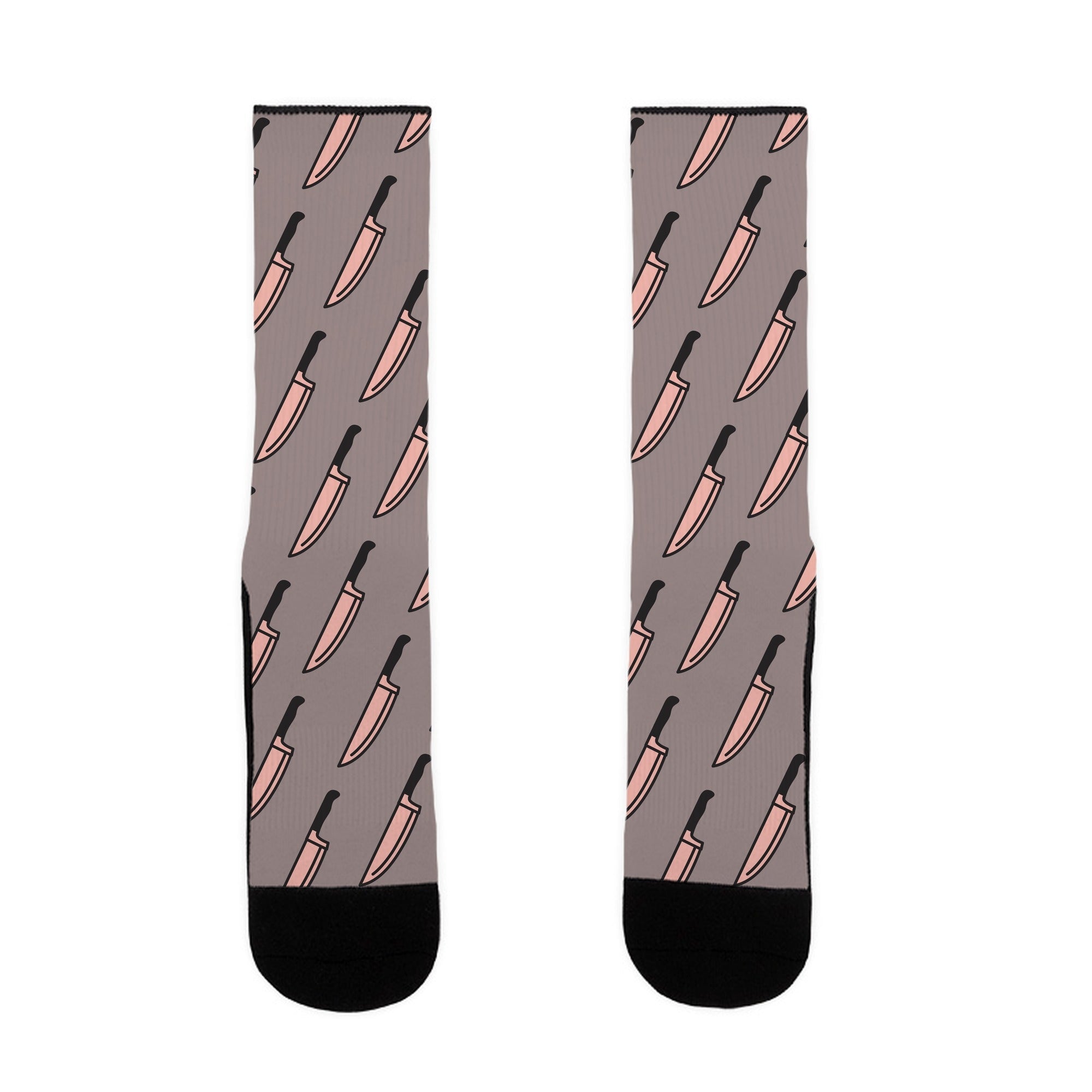 Pink Knife Socks