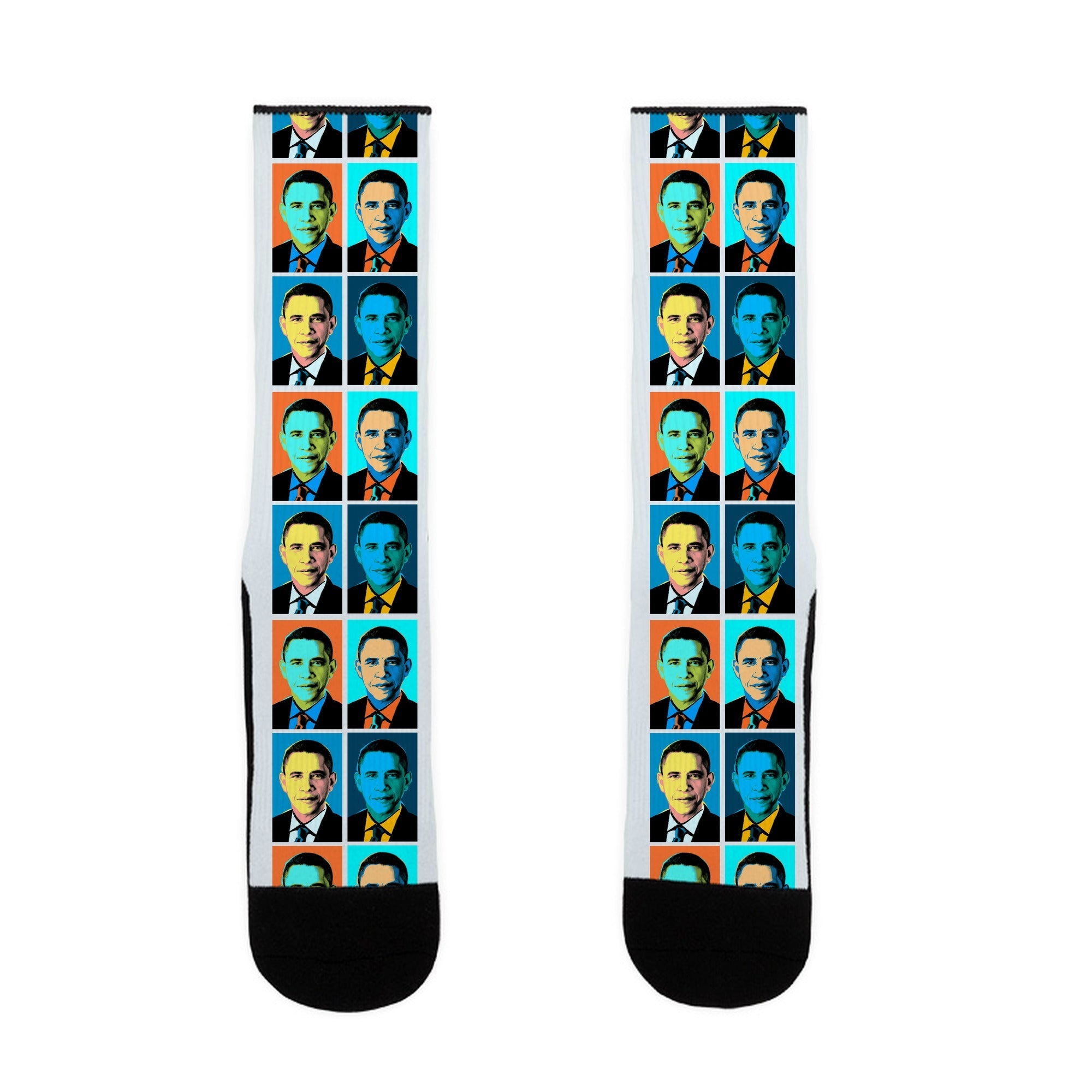 Pop Art Obama Socks