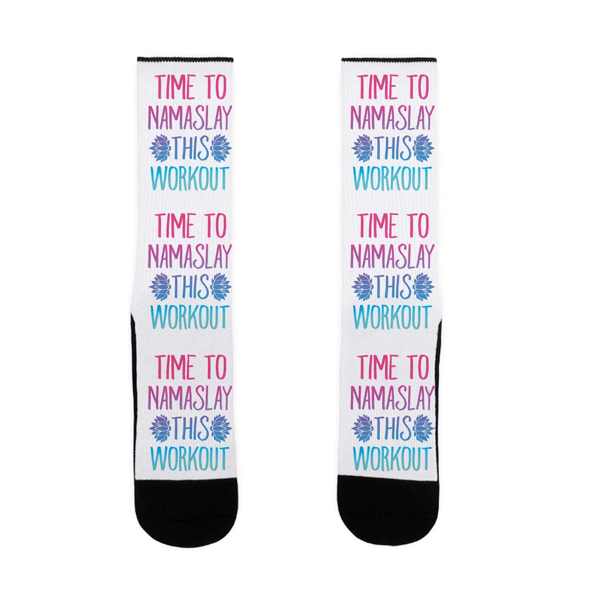Time To Namaslay This Workout Socks
