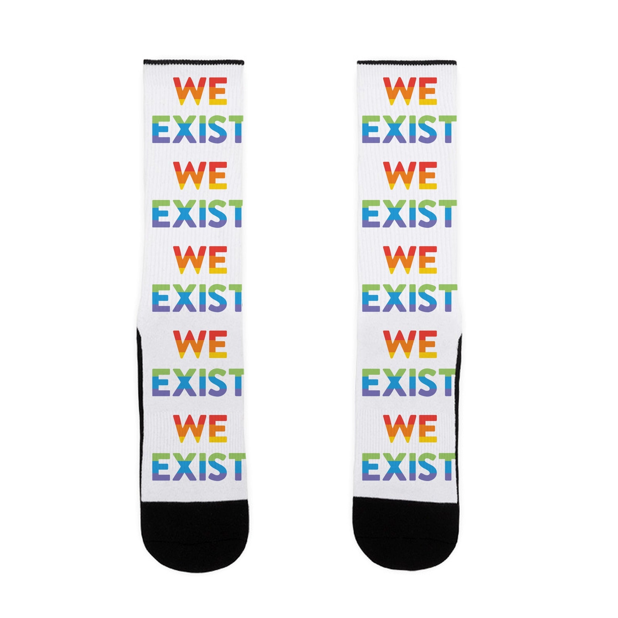 We Exist Queer Socks