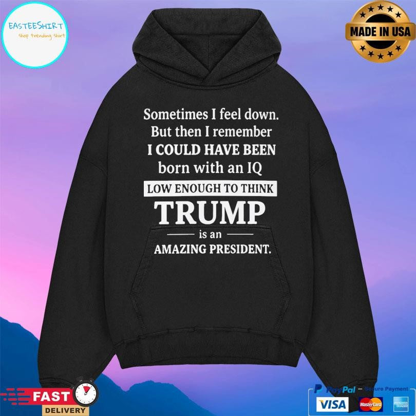 Sometimes I Feel Down I Could Have Been Trump Shirt