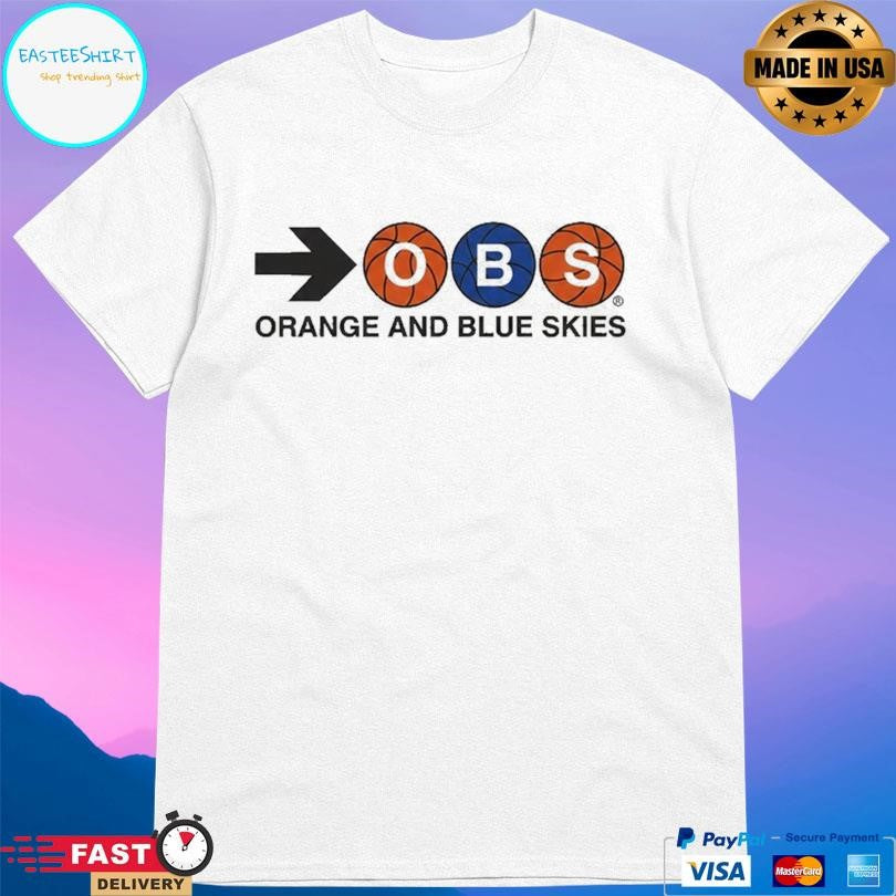 Spike Lee Orange And Blue Skies 2026 Shirt