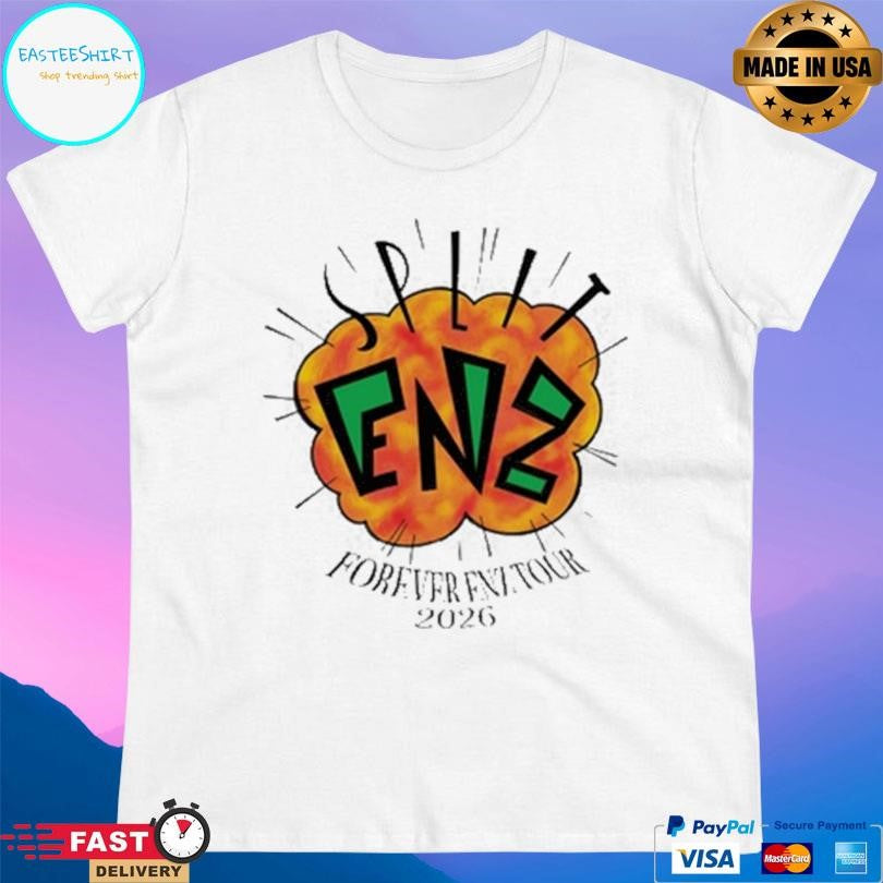 Split Enz Split Enz Explosion Ringer Shirt