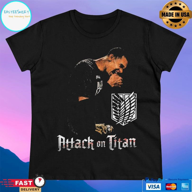 Spurs Victor Wembanyama Attack On Titan Shirt