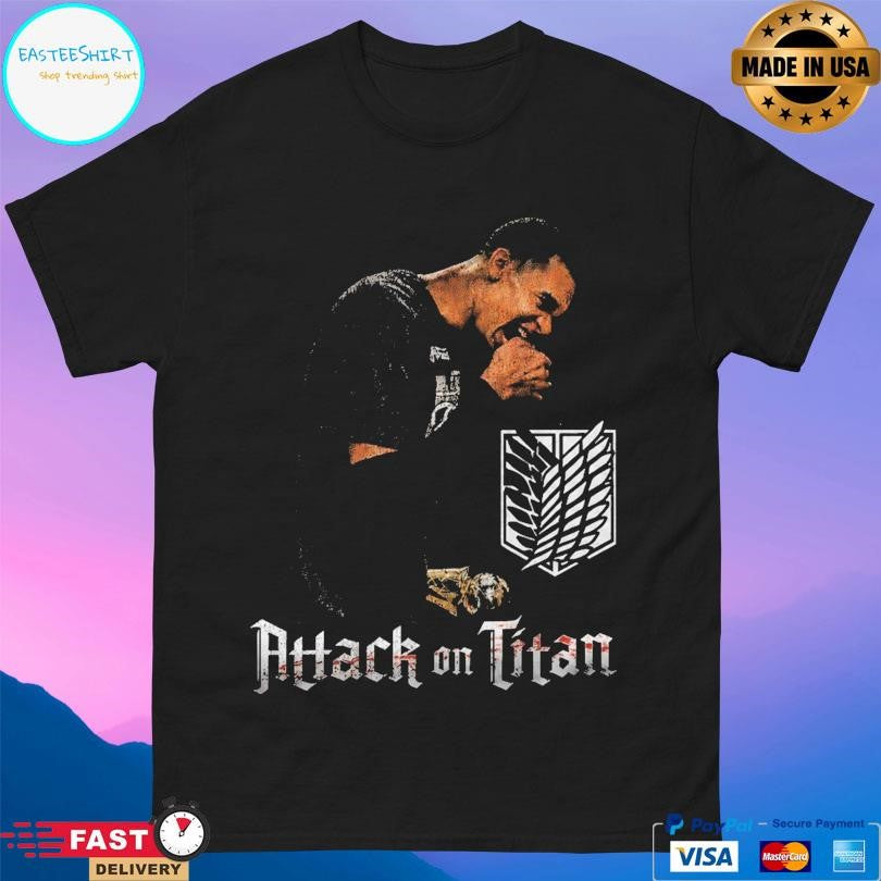 Spurs Victor Wembanyama Attack On Titan Shirt