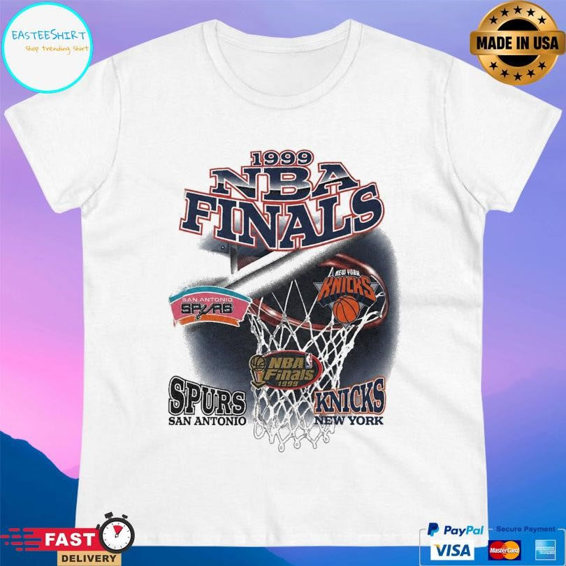 Spurs Vs Knicks 1999 Nba Finals Shirt