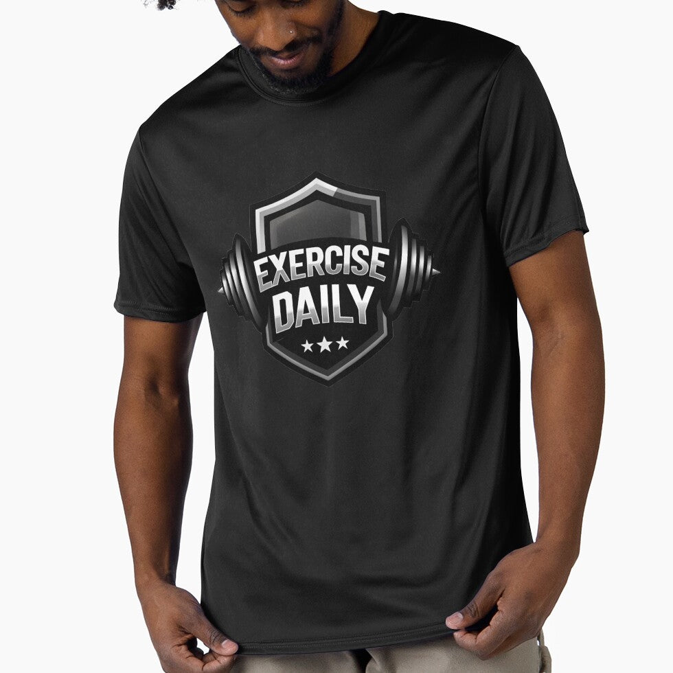 Exercise daily | Design for Motivation of Sports and Weightlifting Lovers by Artoclr