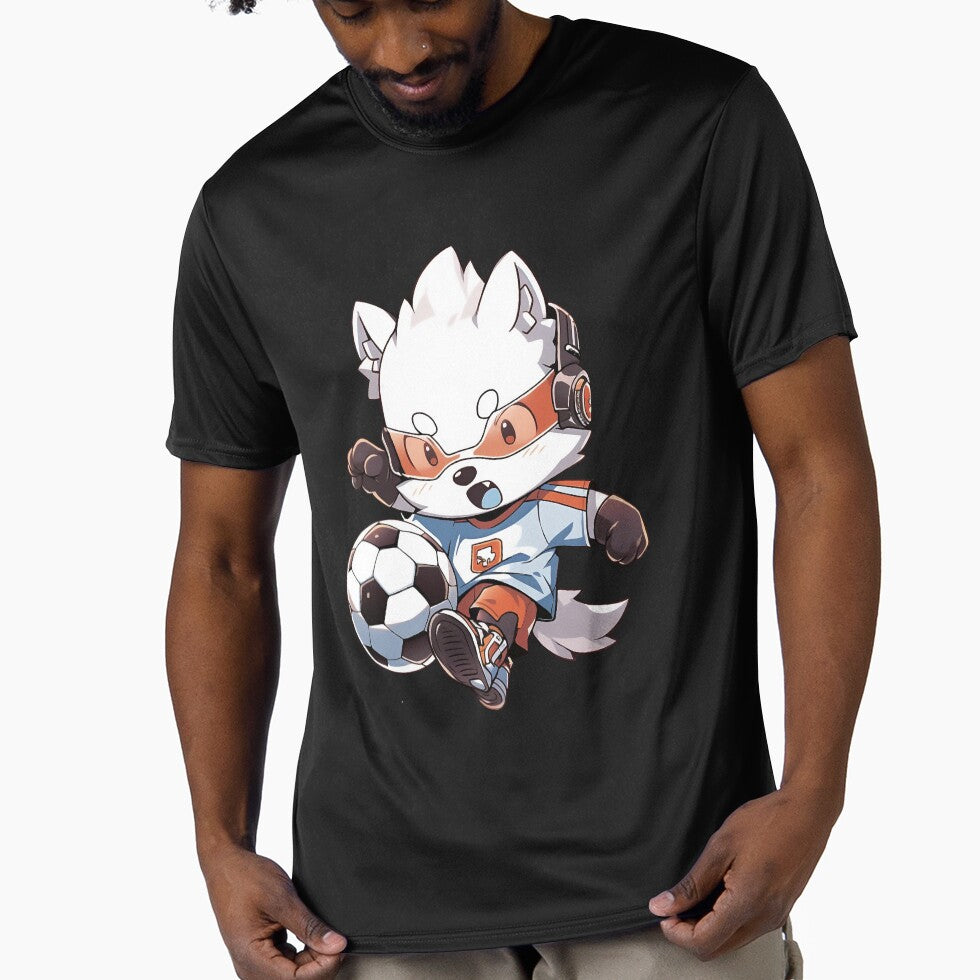 Cute fox soccer player by javierparra